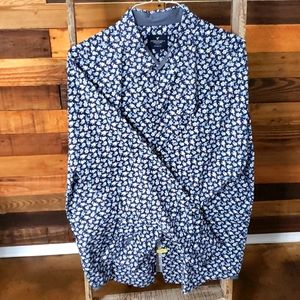 American Eagles button down in a floral print